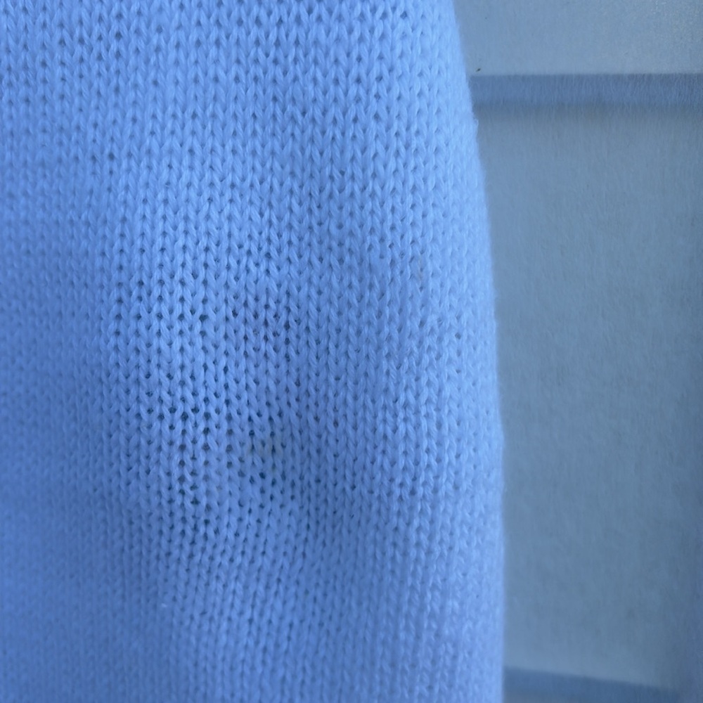 Erika White Knit Vest with Tea Time Embroidered Details - Picture 12 of 12